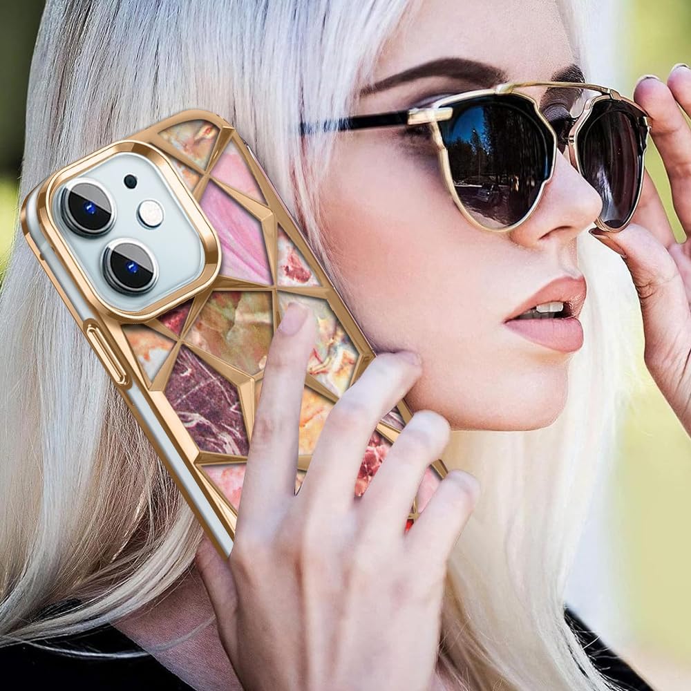 3D Diamond Glitter Bling Cube Gradient Sparkle Case